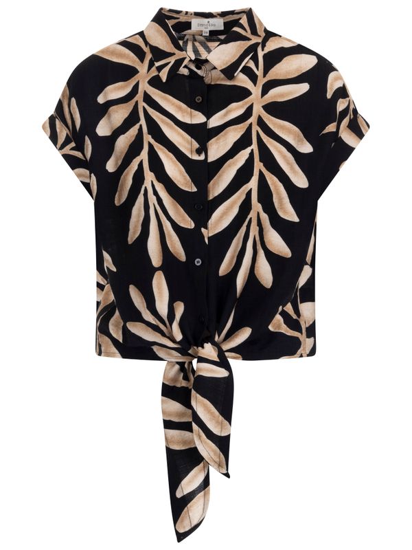 Emma & Ella Blouse Carlijn Zwart 2900077596056