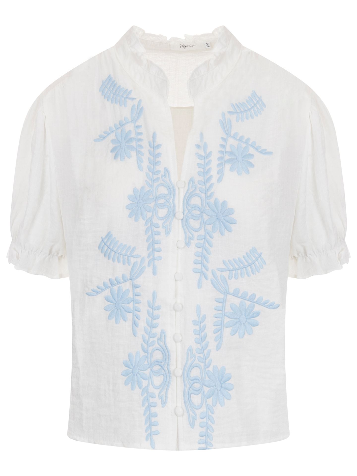 Majoe Blouse Leen Wit 00081991-7000