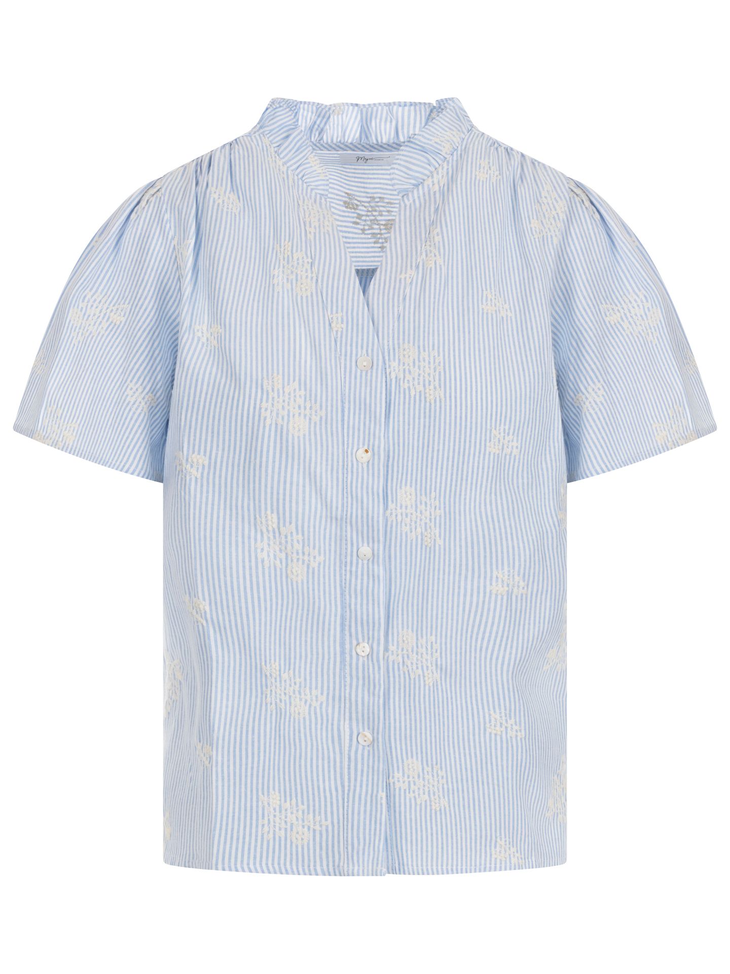 Majoe Blouse Megan Blauw 00081994-1600