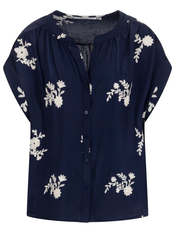 Majoe Blouse Liza Blauw 2900077623059