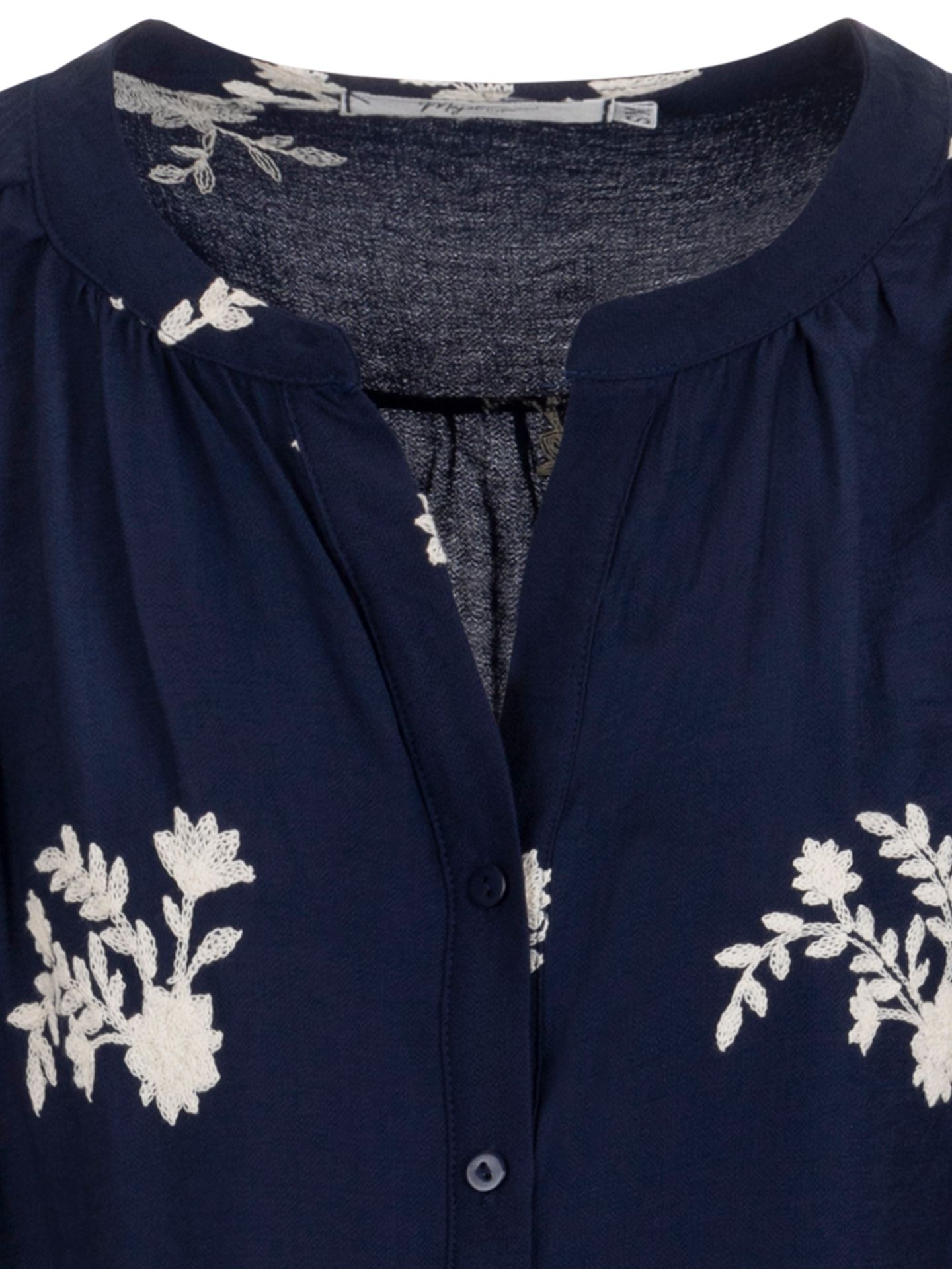 Majoe Blouse Liza Blauw 00081995-1500