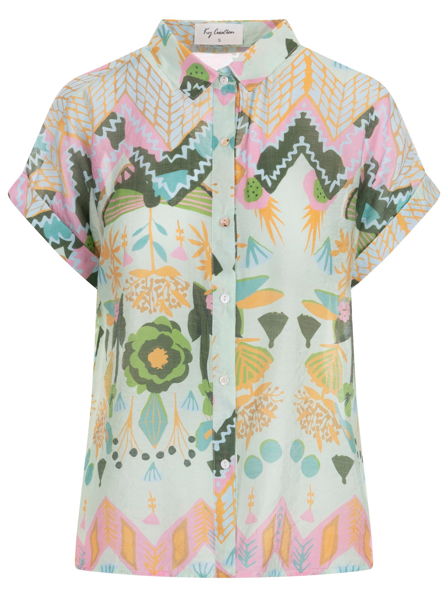 Ky Creations Blouse Raya Groen 00082003-6000
