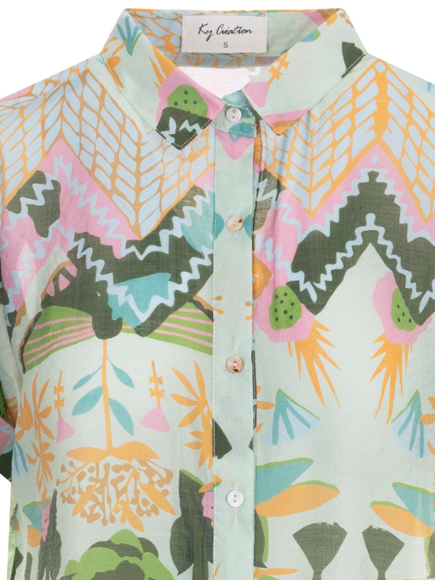 Ky Creations Blouse Raya Groen 00082003-6000