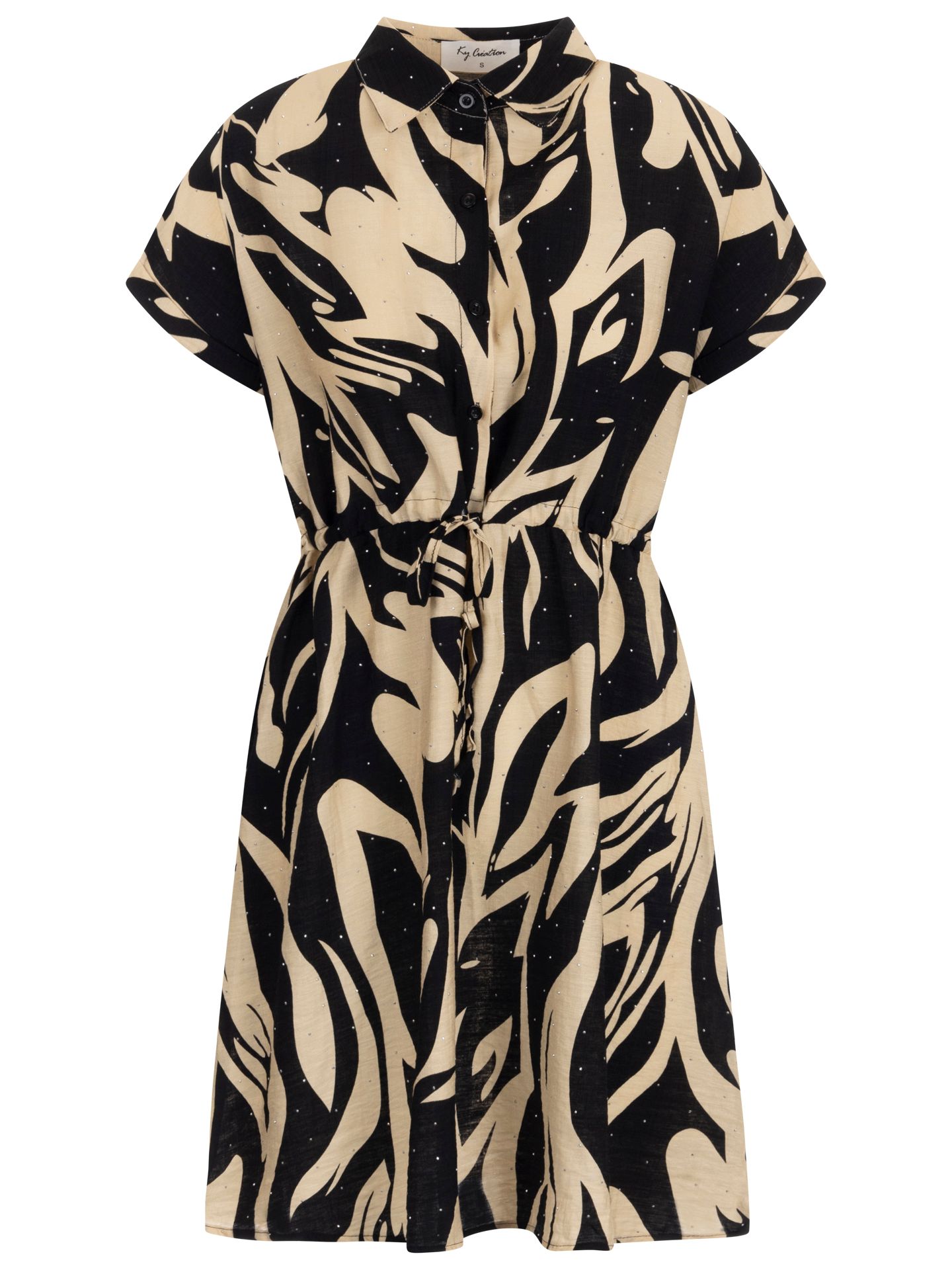 Ky Creations Jurk Anjes Zwart 00082004-7500