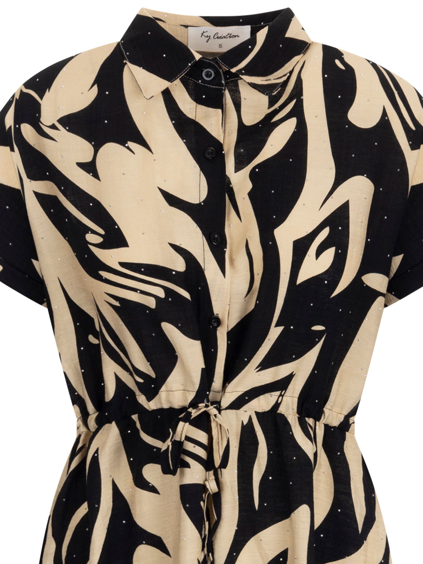 Ky Creations Jurk Anjes Zwart 00082004-7500