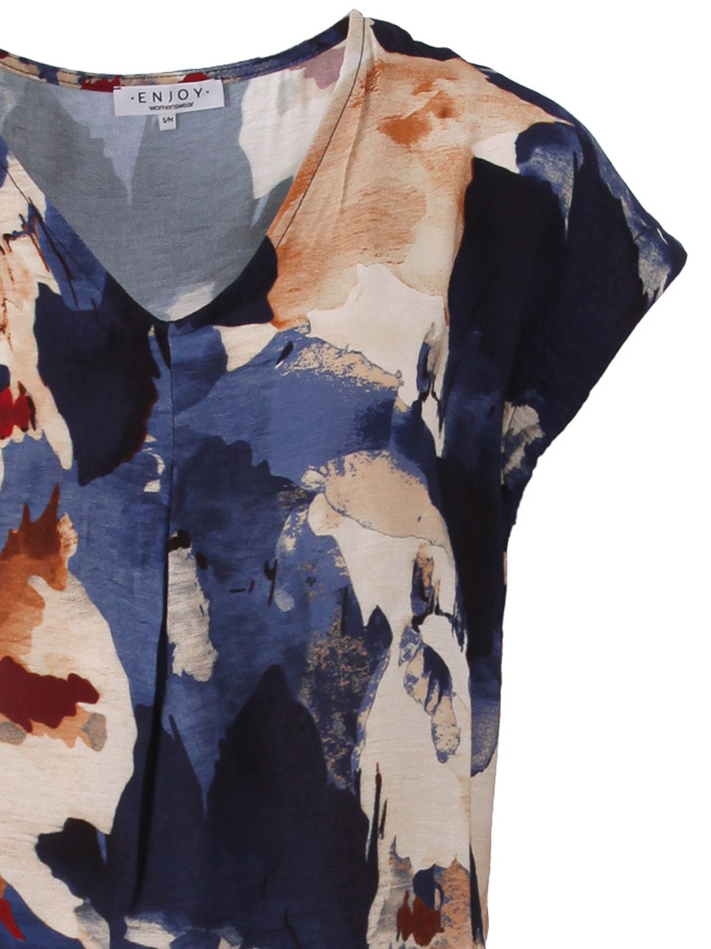 Enjoy Womenswear Jurk Kelly Blauw 00082012-1500