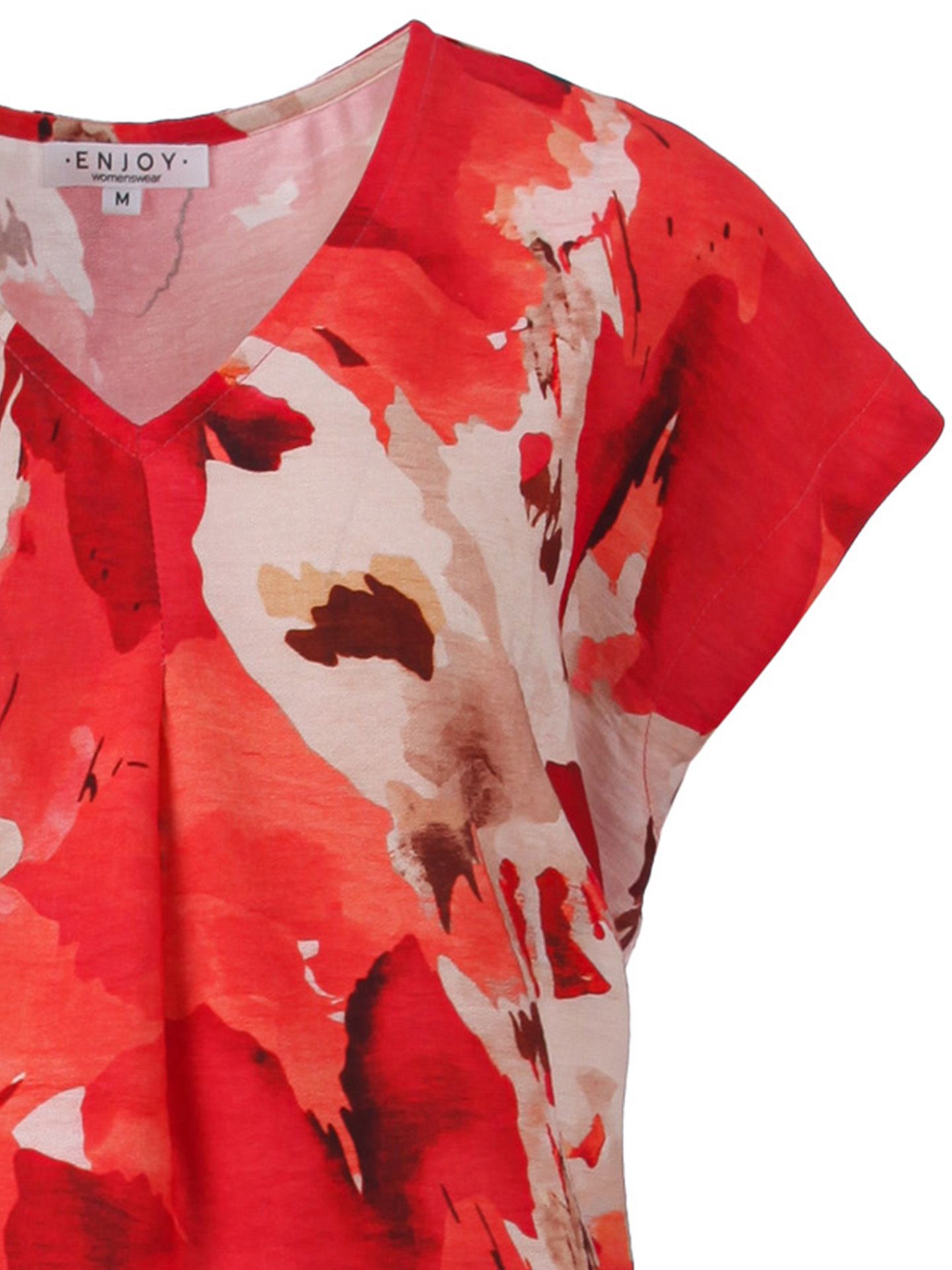 Enjoy Womenswear Jurk Kelly Rood 00082012-4800