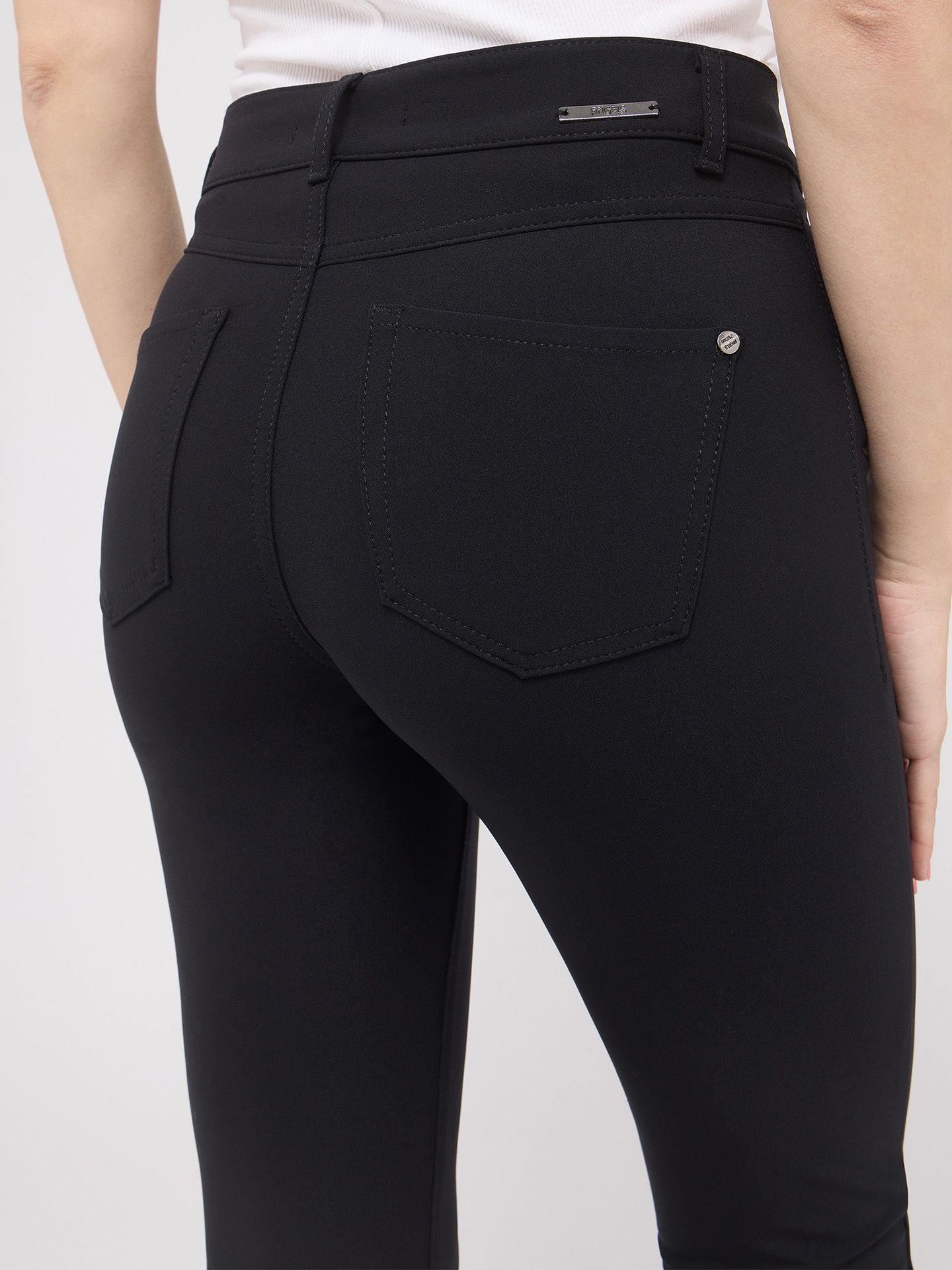 Angels Slim Fit Broek Cici Zwart 00082013-7500