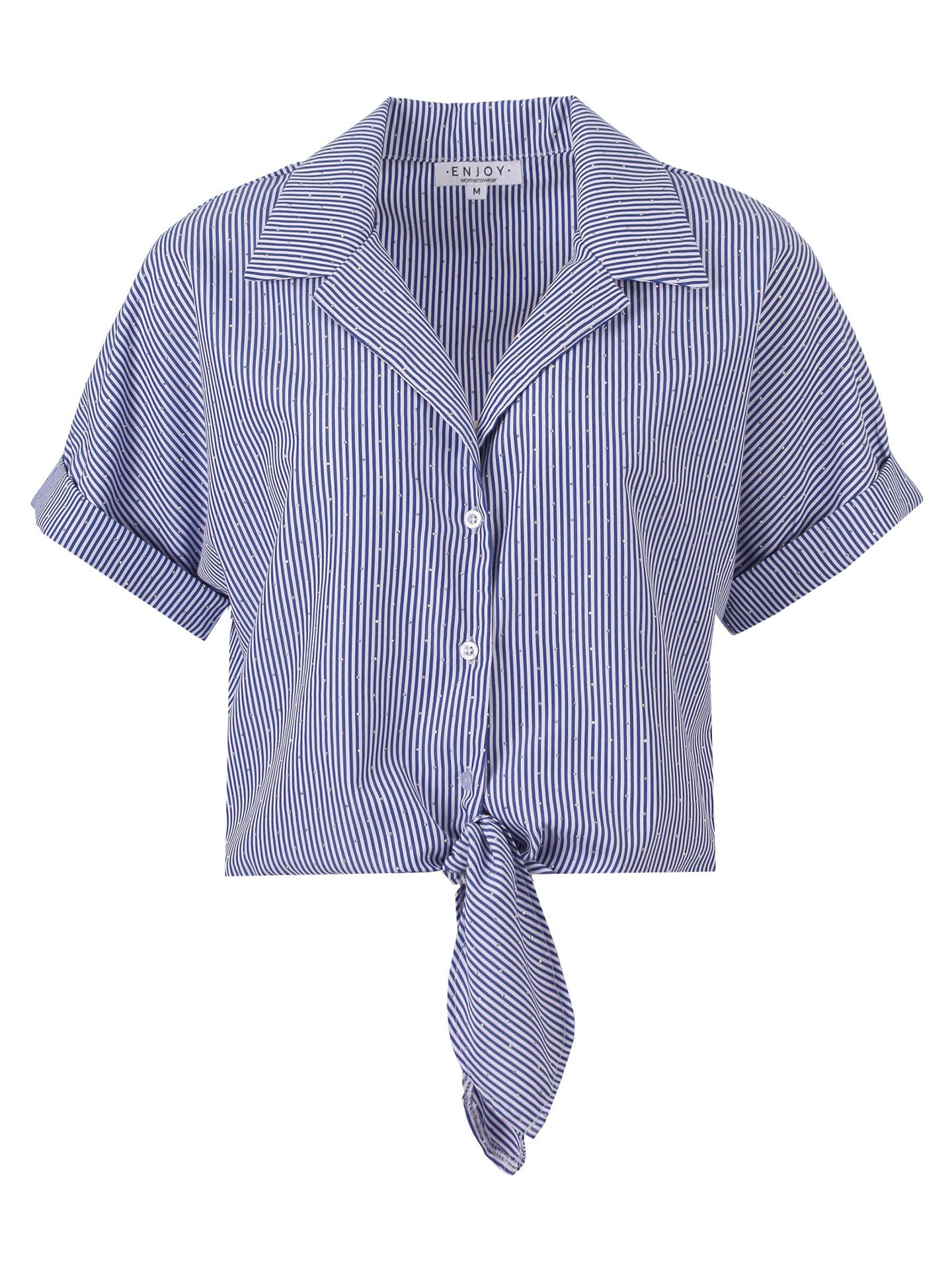 Enjoy Womenswear Blouse Janna Blauw 00082018-1350