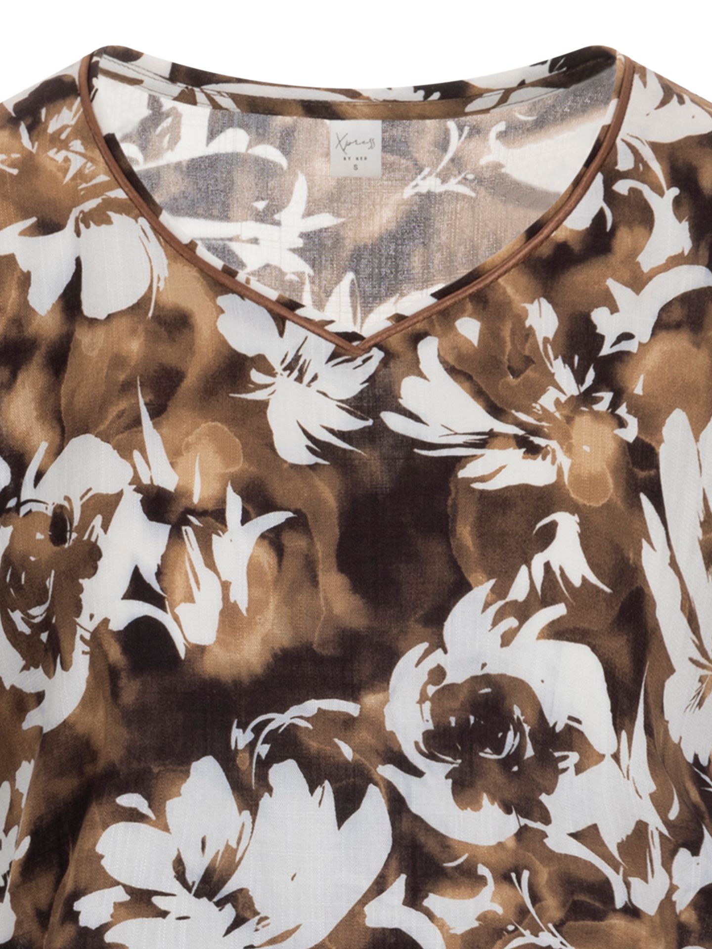 NED T-shirt Nox Camel 00082023-5300