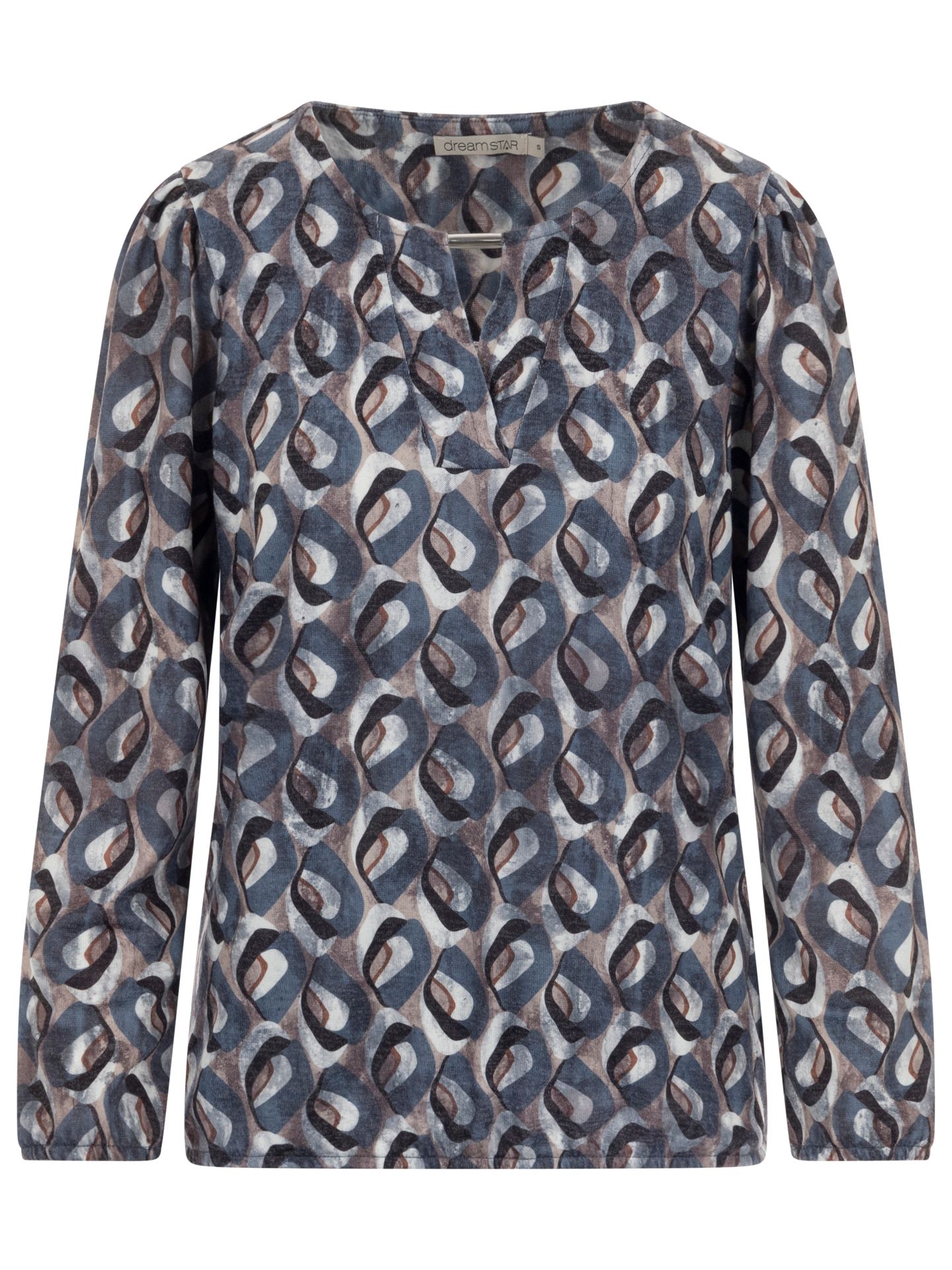 Dreamstar Shirt Krystel Blauw 00082046-1300 Dreamstar Shirt Krystel Blauw 00082046-1300