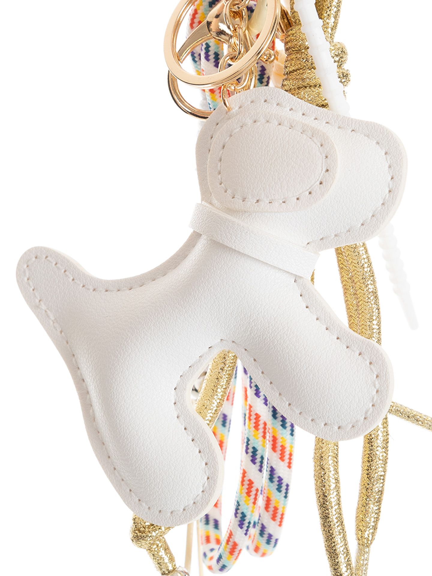 Schijvens mode Sleutelhanger Midnight Pup Wit 00082077-7000