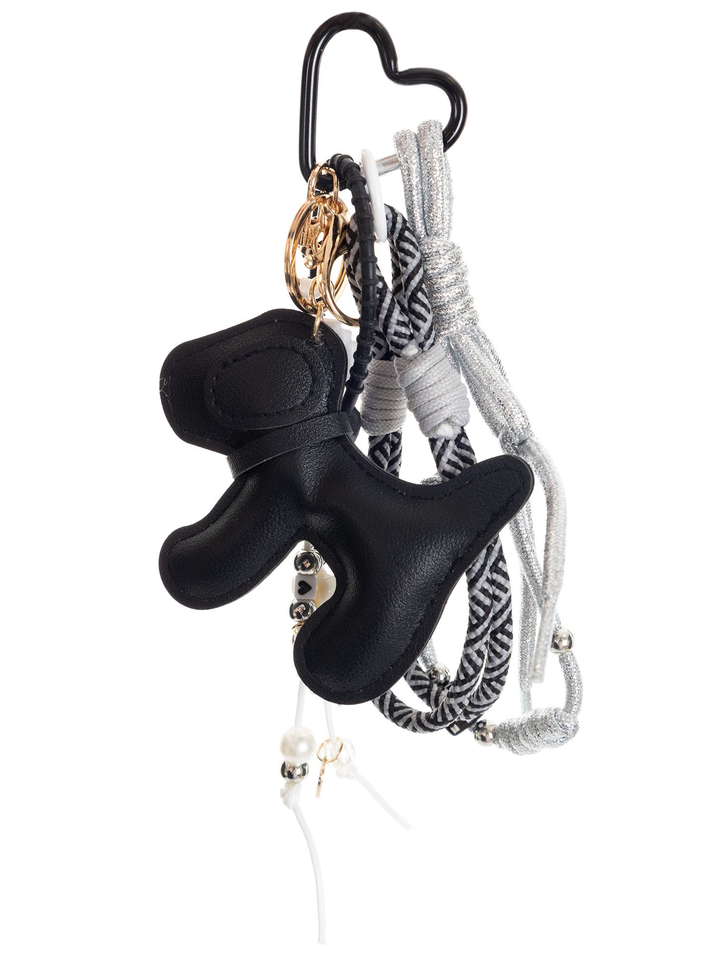 Schijvens mode Sleutelhanger Midnight Pup Zwart 00082077-7500