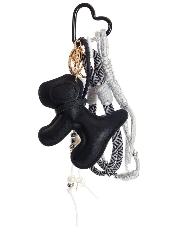 Schijvens mode Sleutelhanger Midnight Pup Zwart 2900077776014