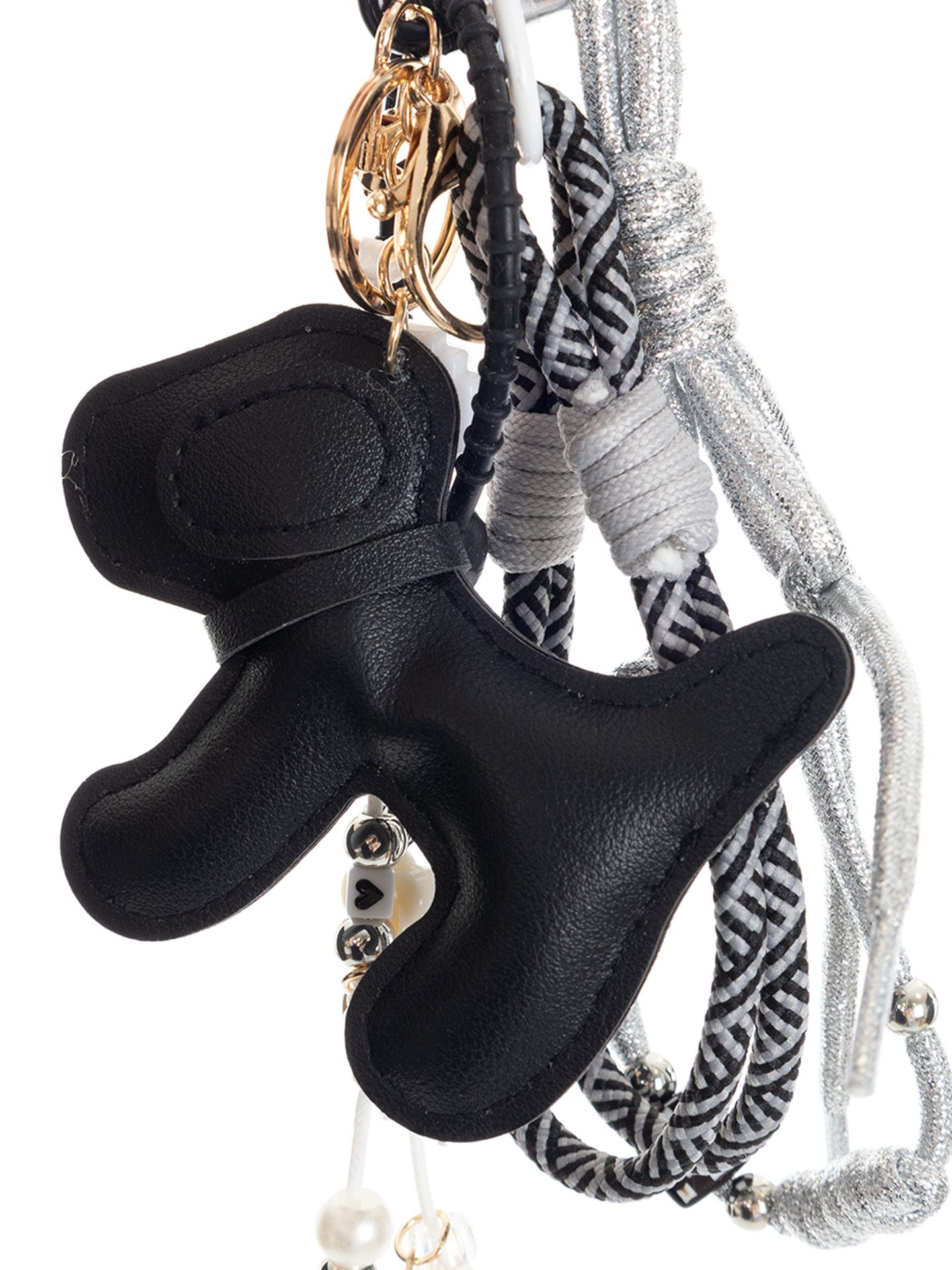 Schijvens mode Sleutelhanger Midnight Pup Zwart 00082077-7500