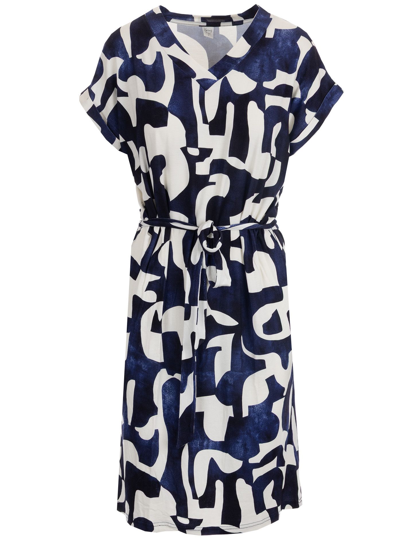 NED Jurk Mary Blauw 00082081-1500
