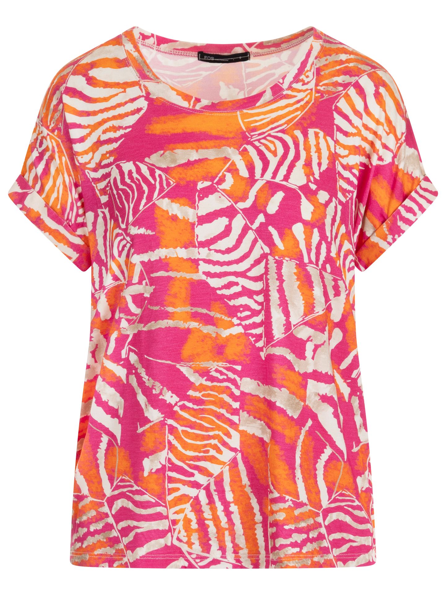 FOS Fashion T-shirt Tienus Roze 00082085-4000