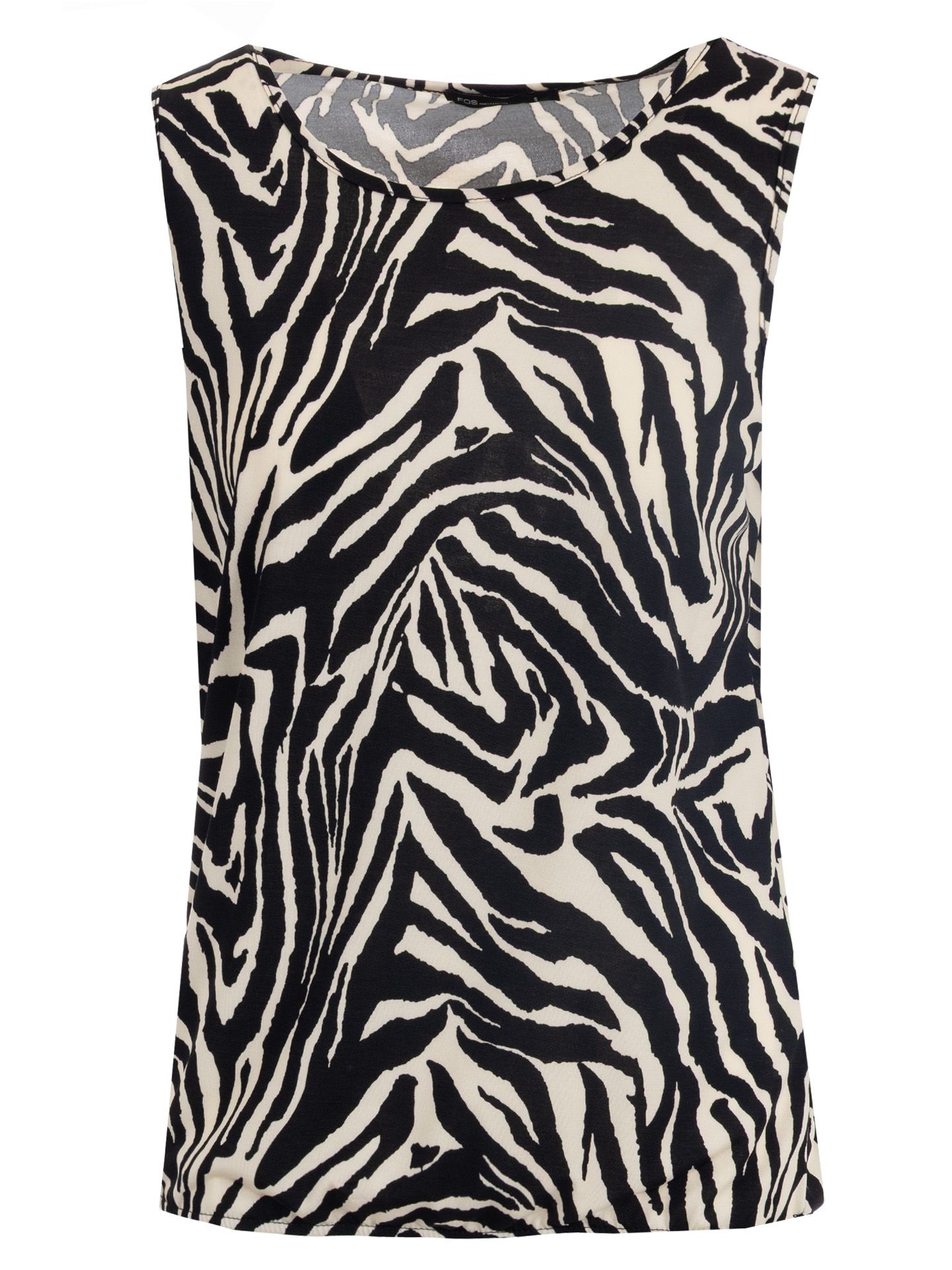 FOS Fashion Top Sisi Zwart 00082089-7500