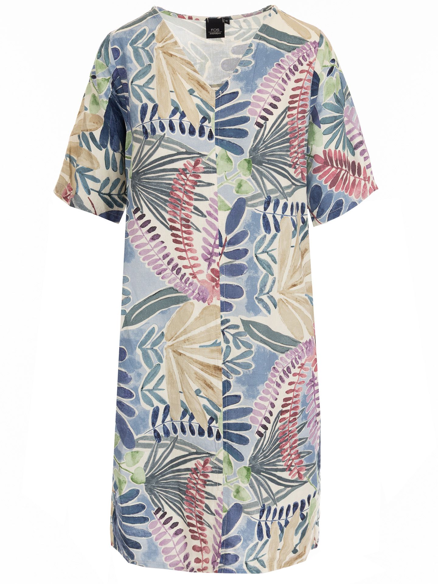 FOS Fashion Jurk Linde Blauw 00082091-1350