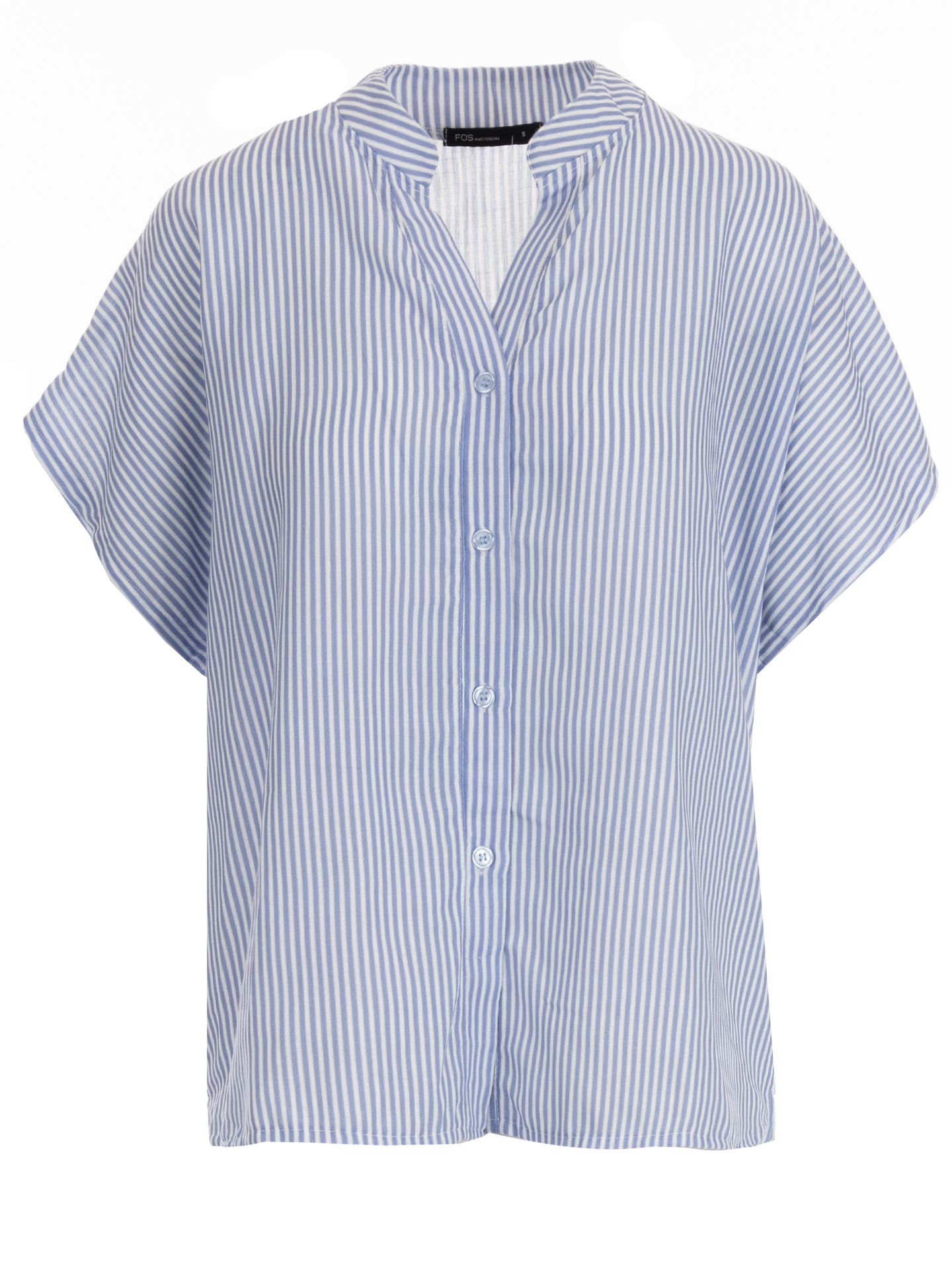 FOS Fashion Blouse Katie Blauw 00082092-1350