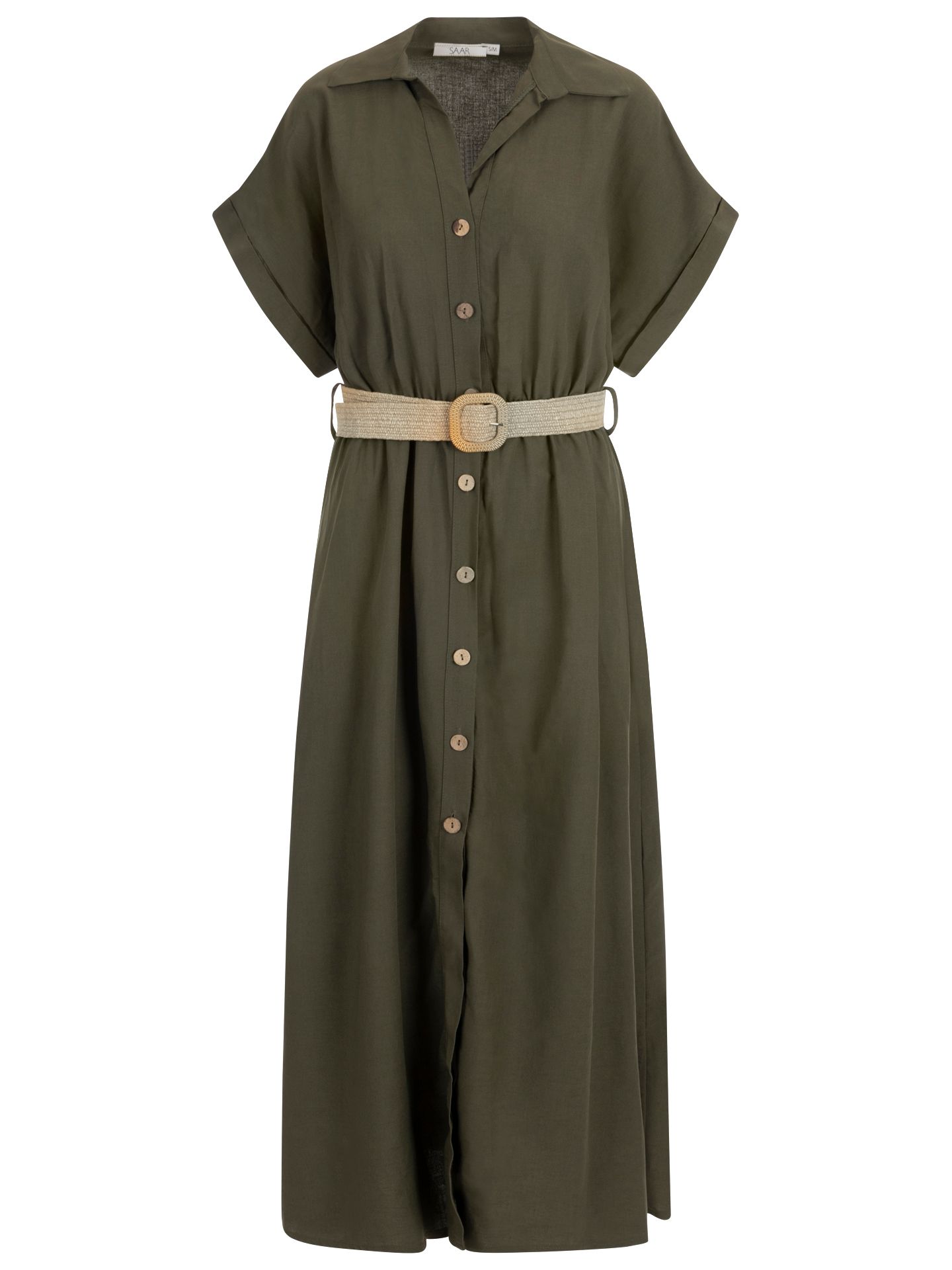 SAAR Jurk Kaily Groen 00082099-6300