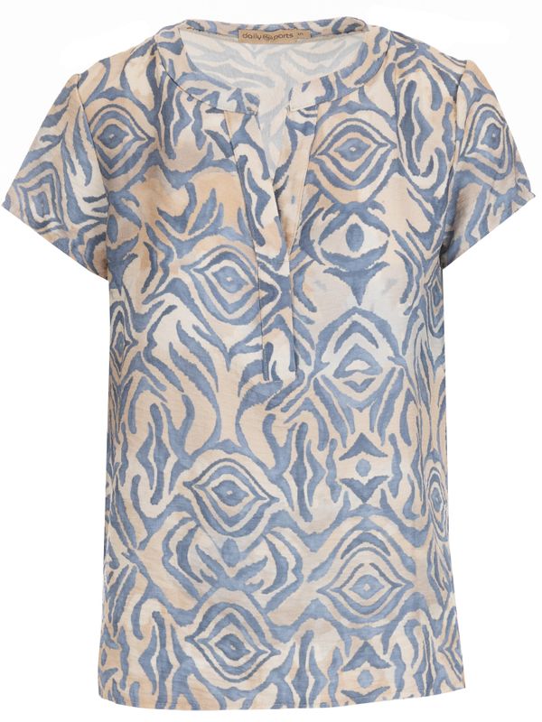 daily parts Blouse Voila Blauw 2900077814020