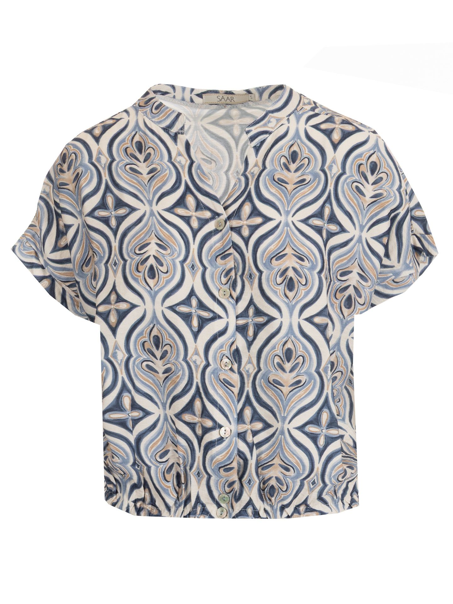 SAAR Blouse Vysta Blauw 00082103-1350