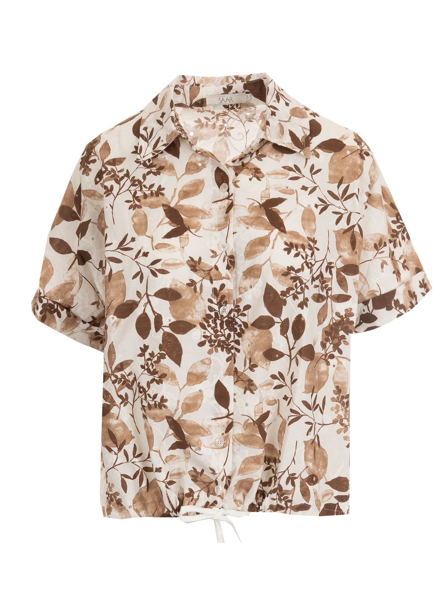 SAAR Blouse Vammar  Bruin 00082107-5800
