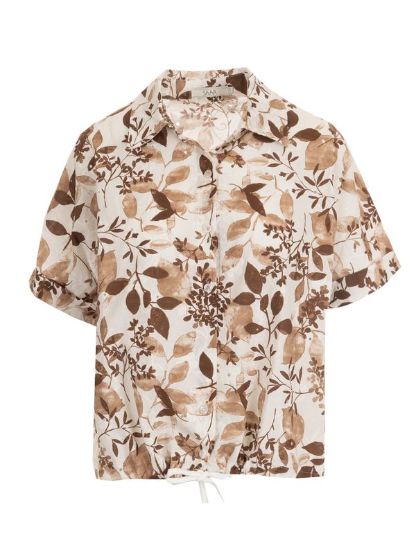SAAR Blouse Vammar  Bruin 2900077823022