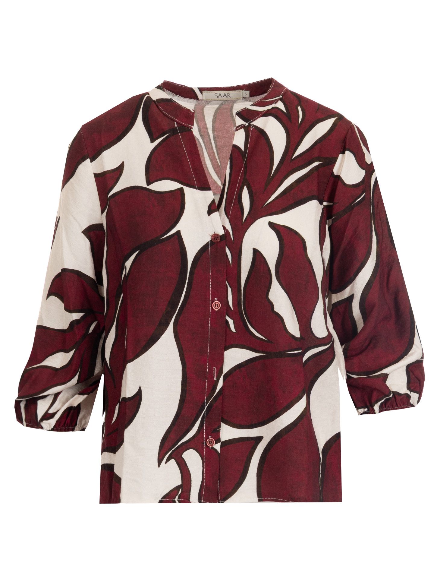 SAAR Blouse Valencia  Rood 00082108-3600