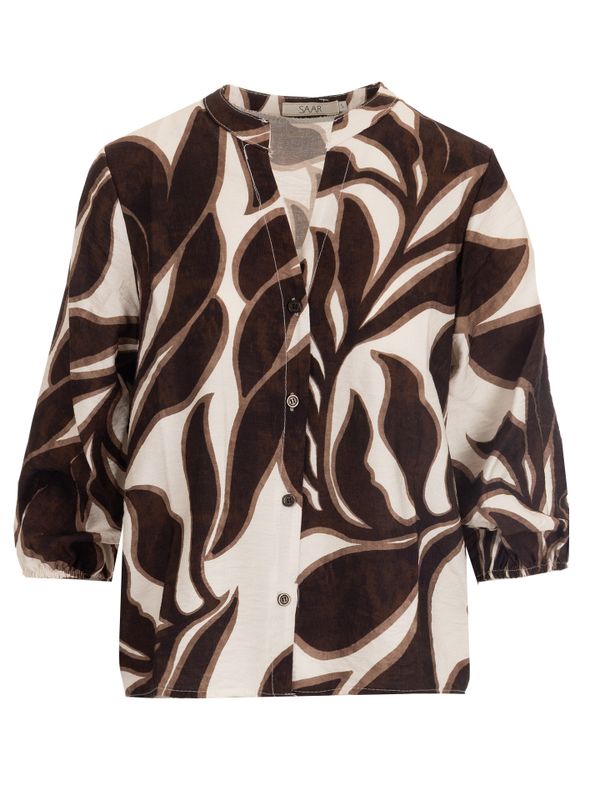 SAAR Blouse Valencia  Bruin 2900077825057