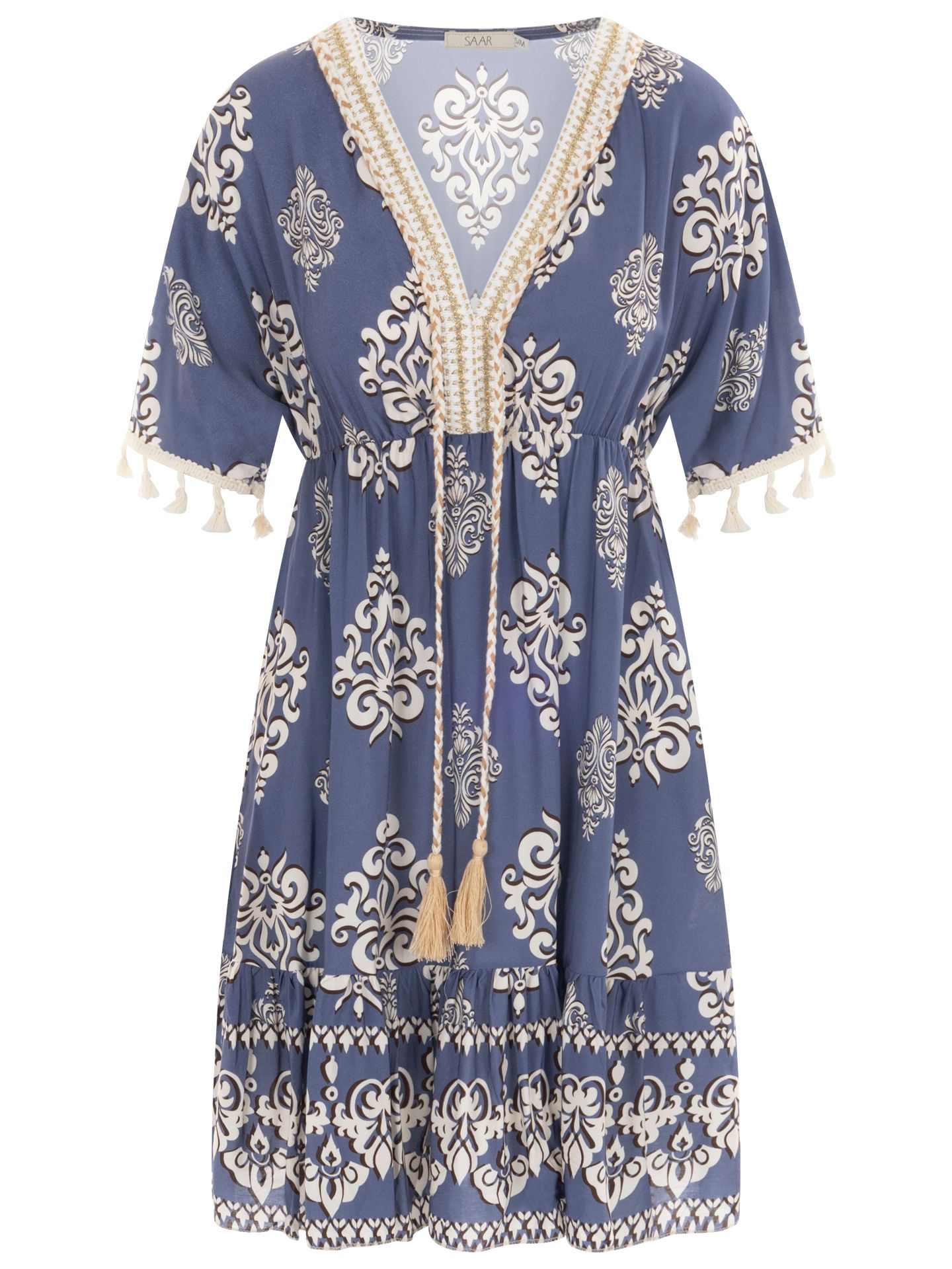 SAAR Jurk Nicole Blauw 00082111-1350