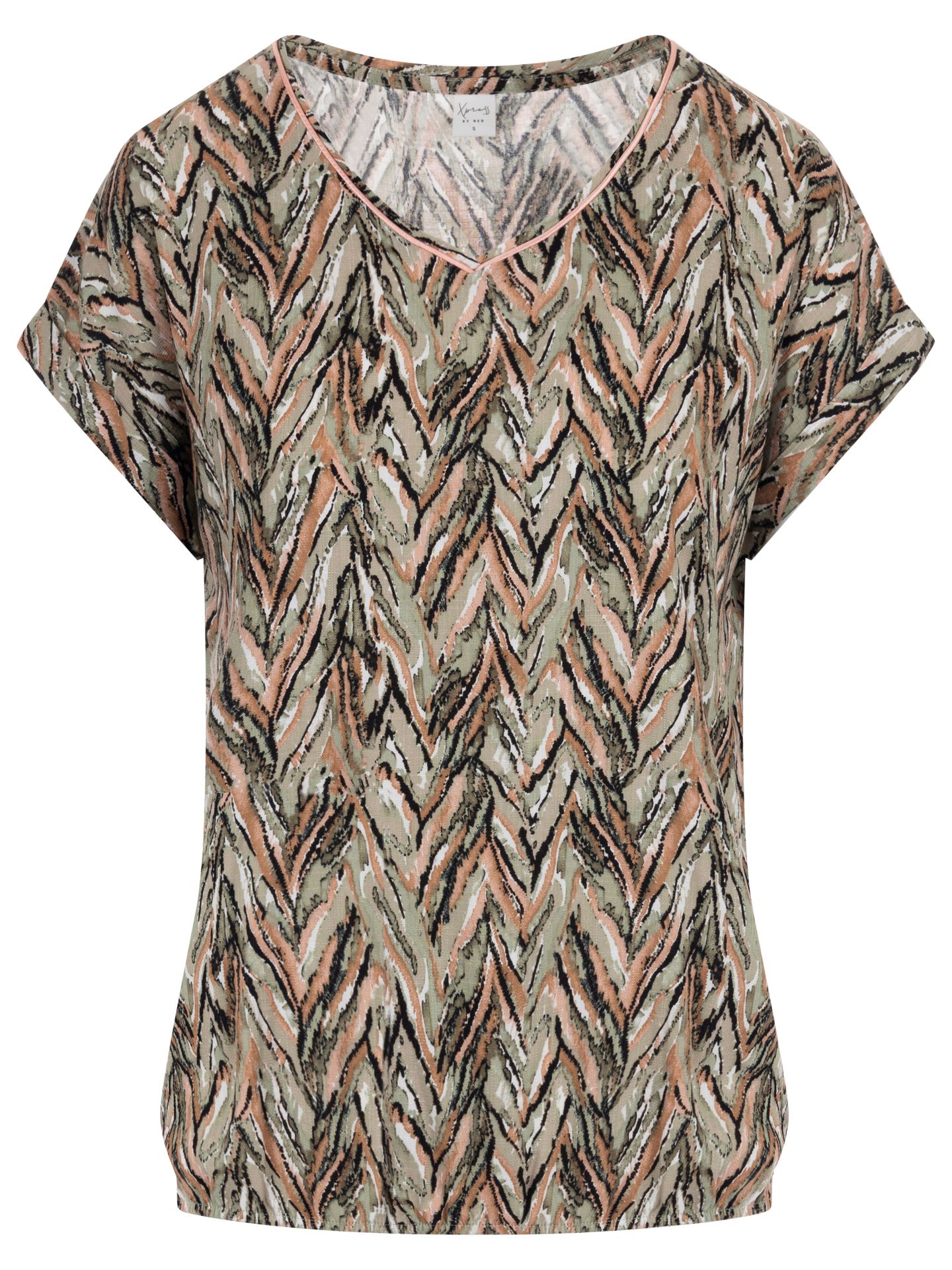 NED Blouse Nox Groen 00082112-6310