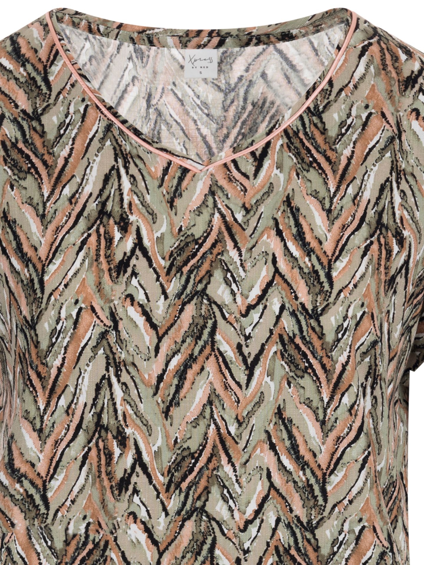 NED Blouse Nox Groen 00082112-6310