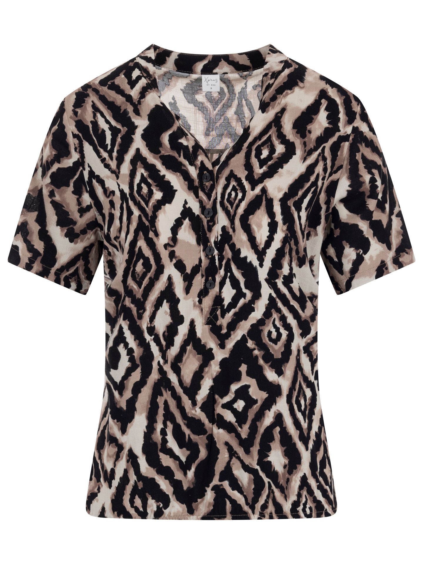 NED Blouse Lucie Taupe 2900077836022