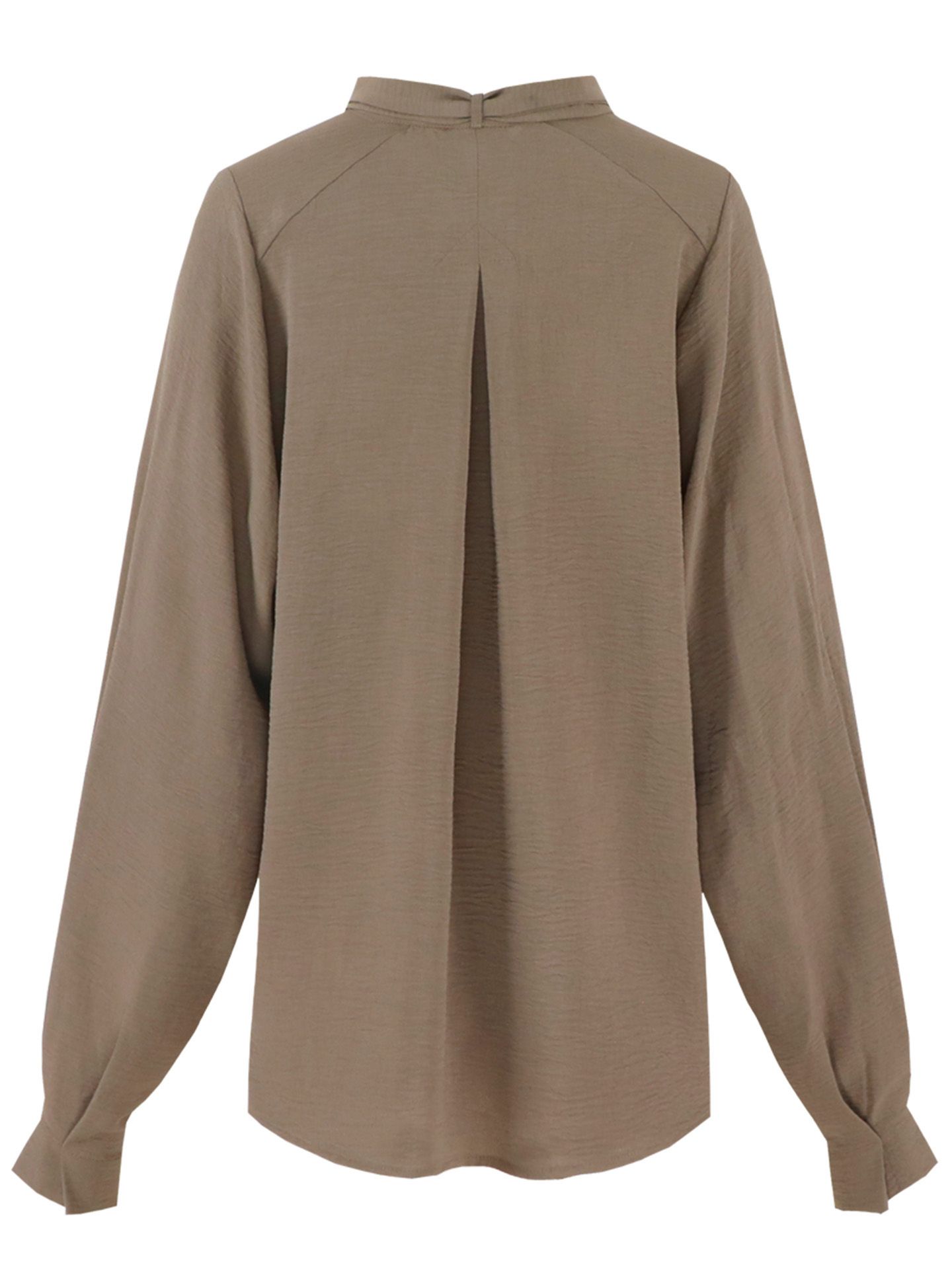C&S The Label Blouse Lillith Taupe 00082120-5500