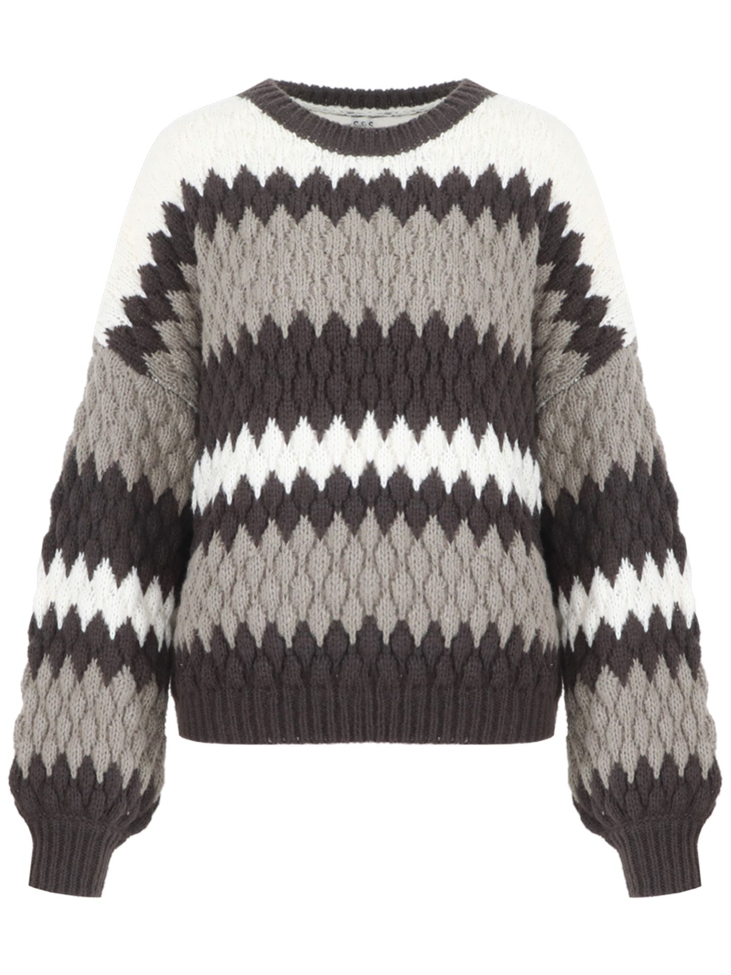 C&S The Label Trui Kool Bruin 00082123-5800