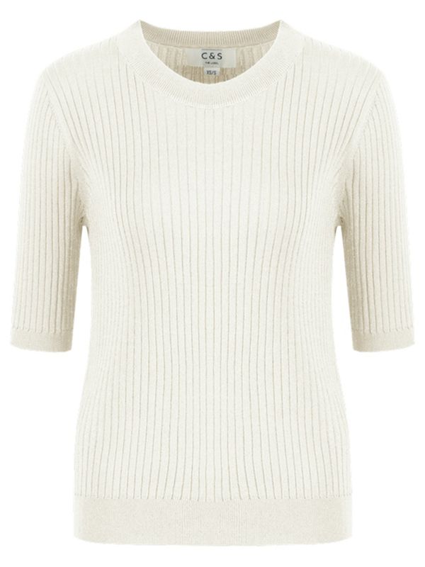 C&S The Label Trui Anne Off white 2900077848117