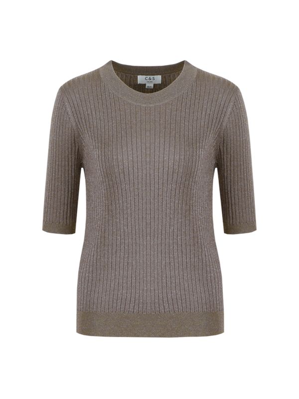 C&S The Label Trui Anne Taupe 2900077847011