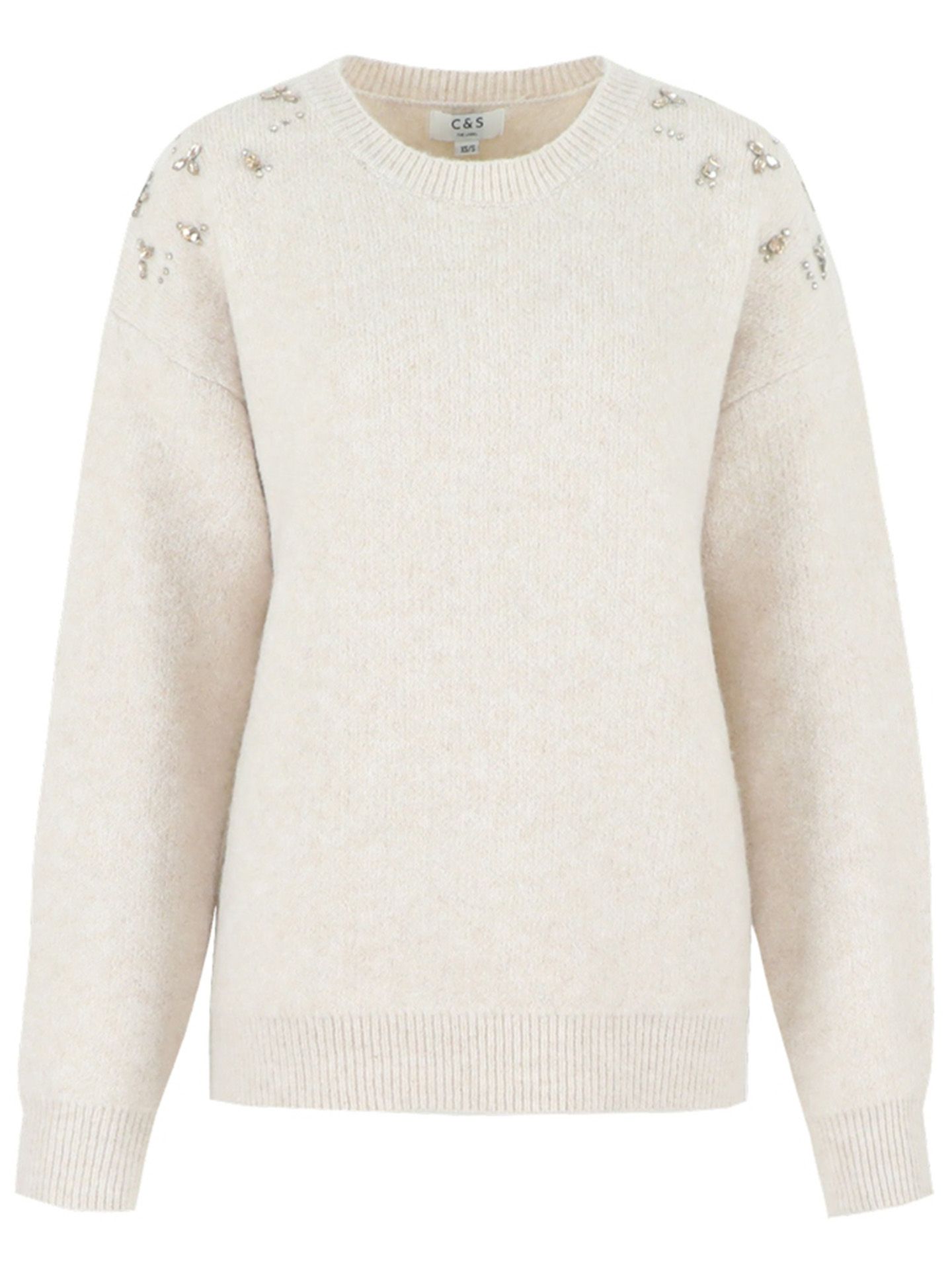 C&S The Label Trui Kirsten Beige 2900077850110