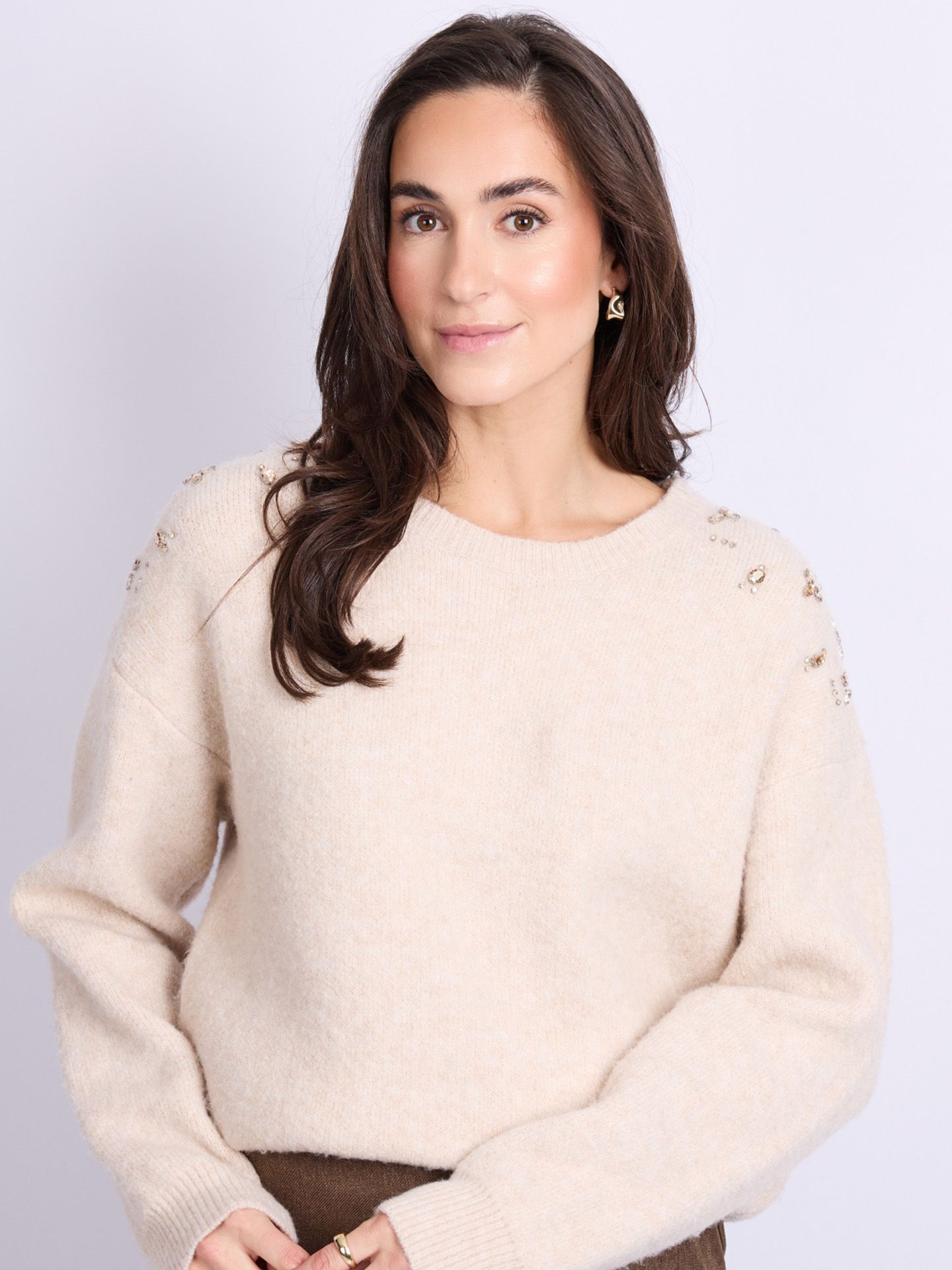 C&S The Label Trui Kirsten Beige 00082125-5201