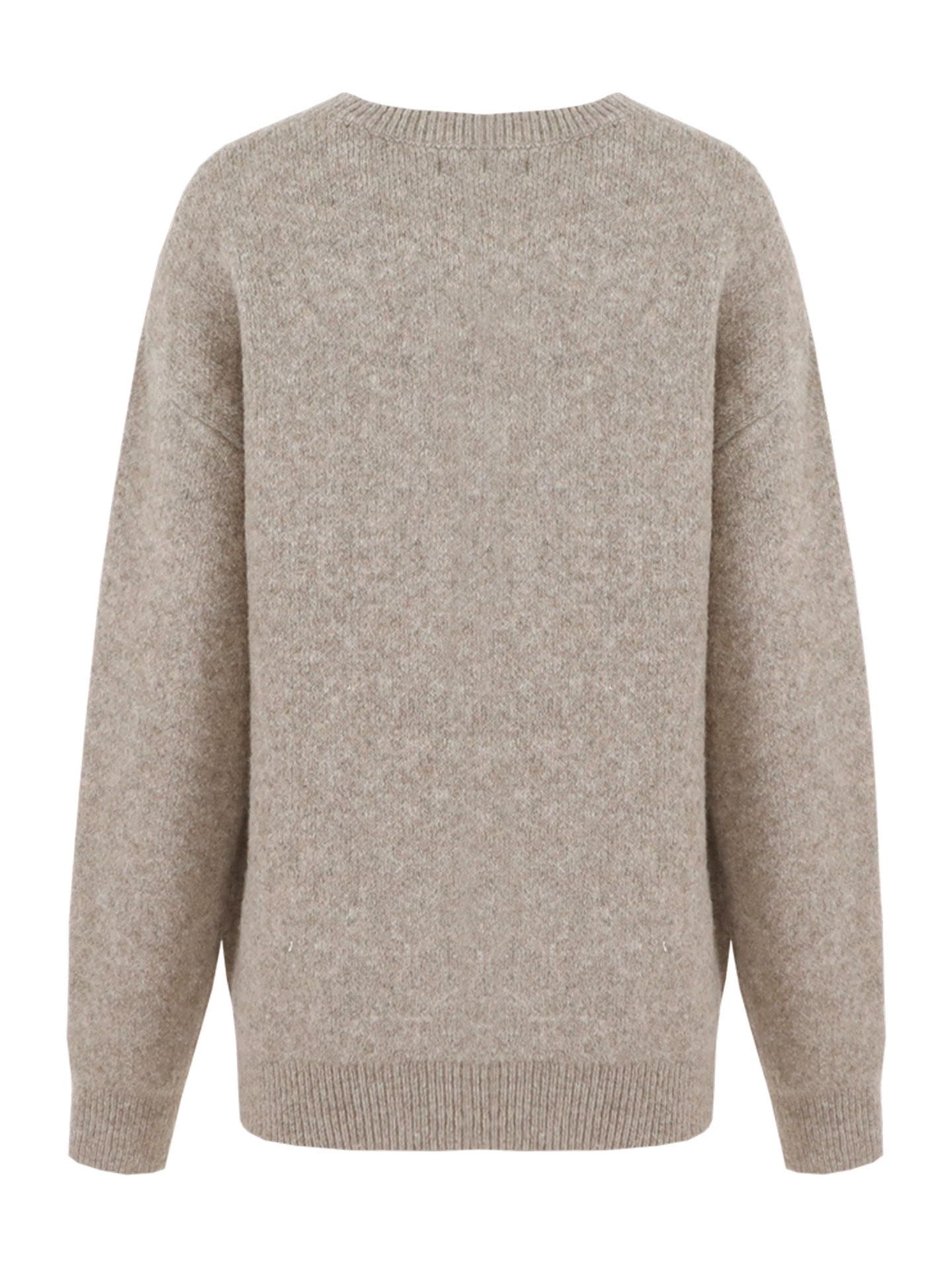 C&S The Label Trui Klaartje Taupe 00082126-5500