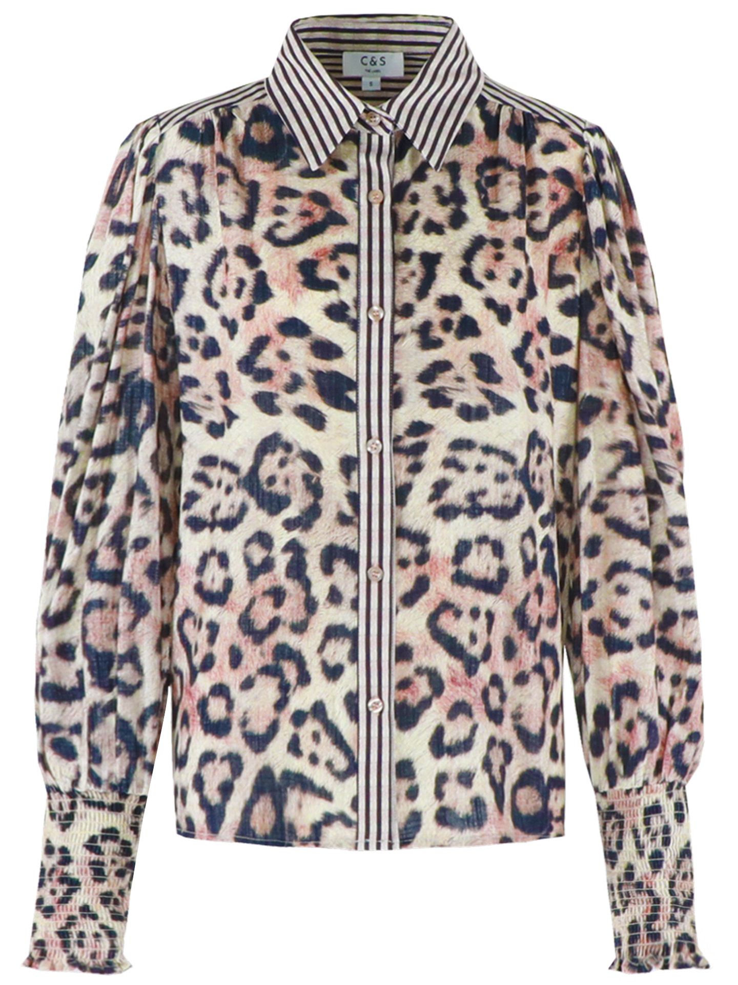 C&S The Label Blouse Joanne Beige 00082127-5200