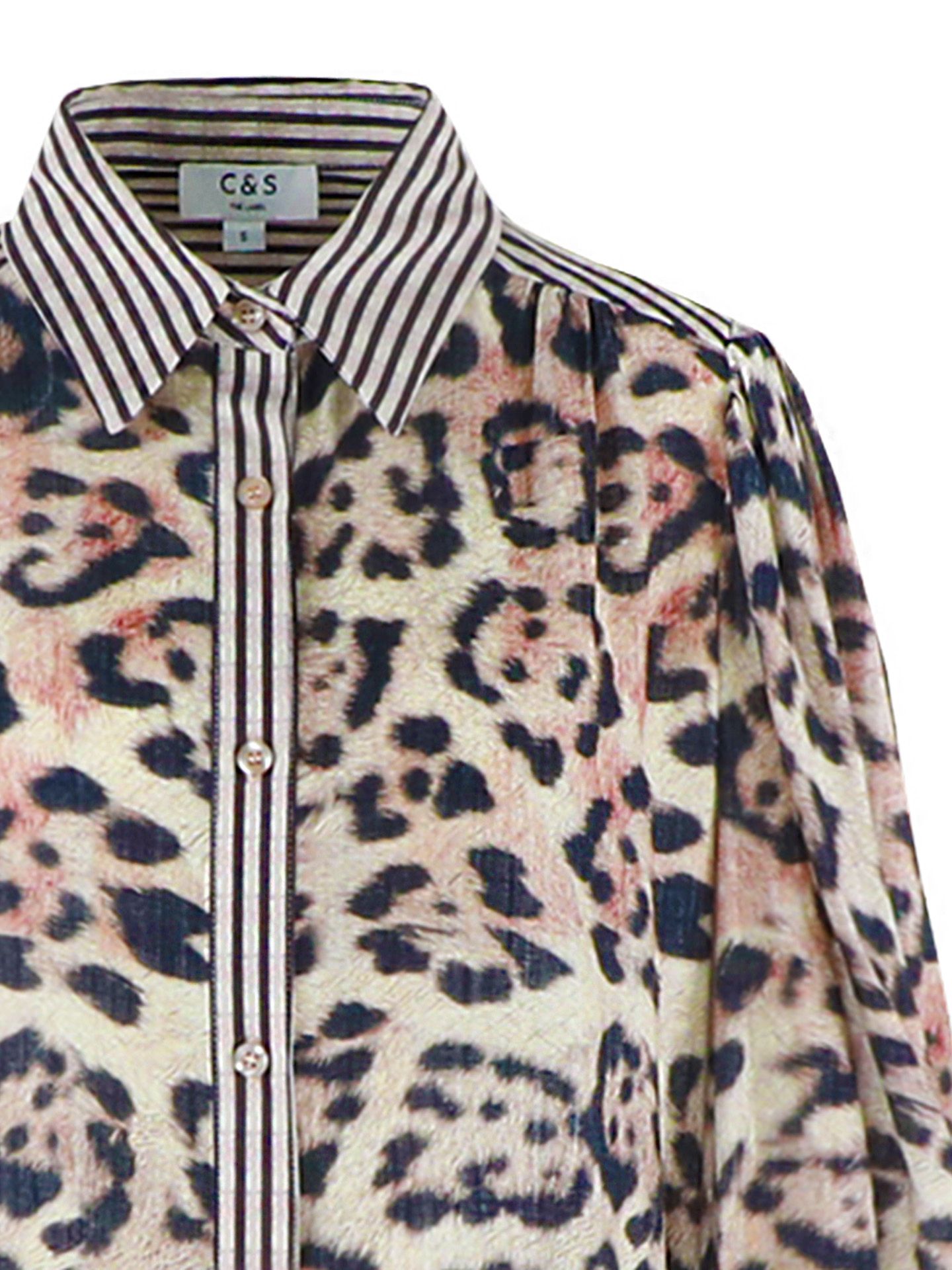 C&S The Label Blouse Joanne Beige 00082127-5200