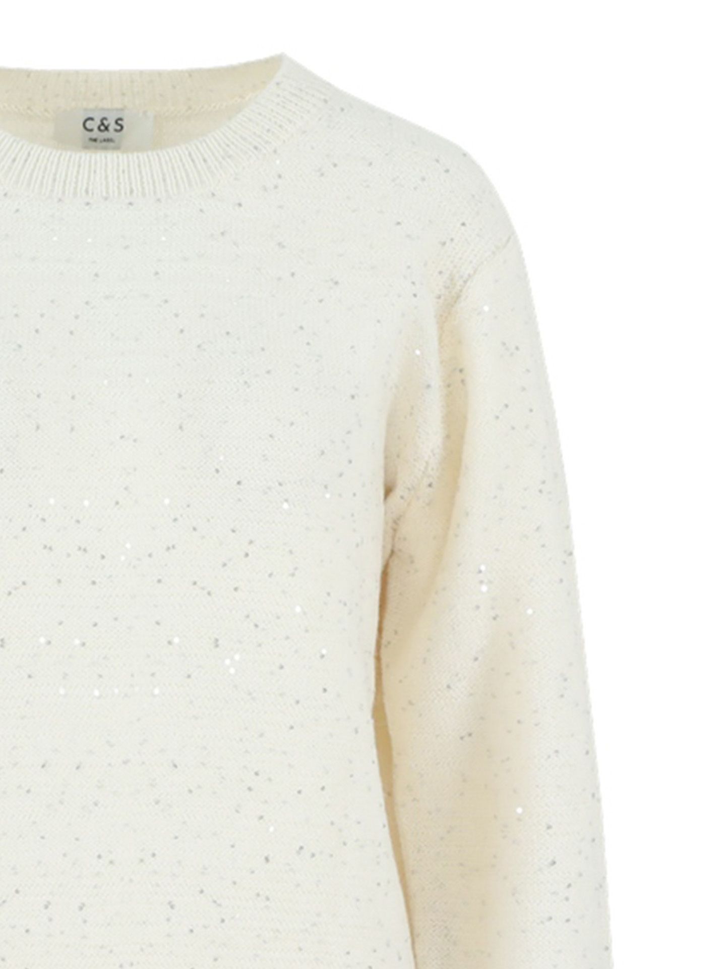 C&S The Label Trui Annemiek Off white 00082128-5000