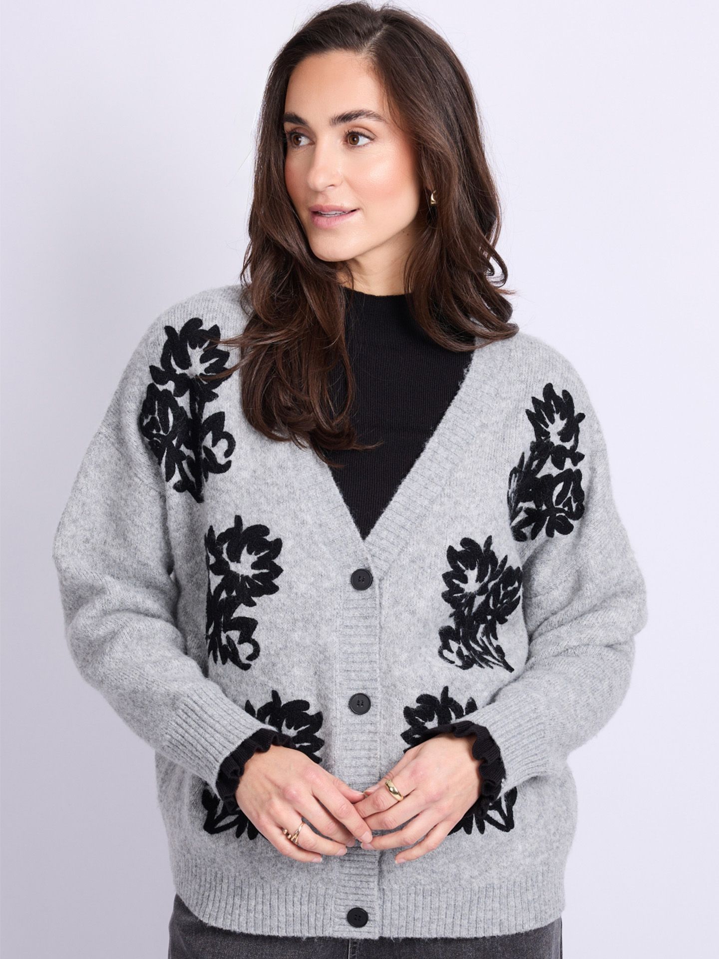 C&S The Label Vest Cato Grijs 00082129-7300