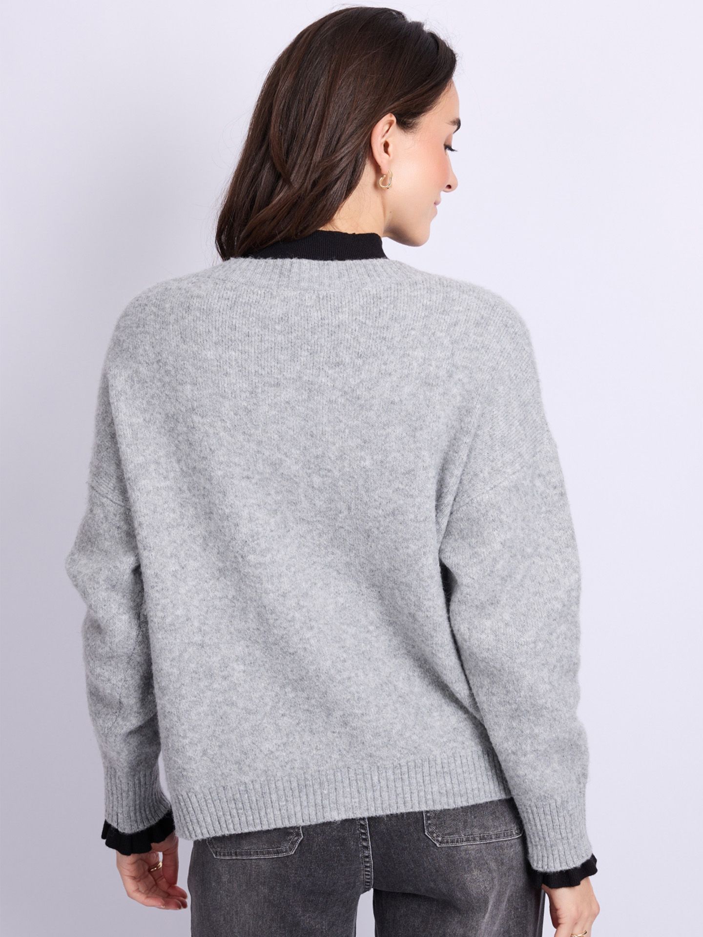 C&S The Label Vest Cato Grijs 00082129-7300