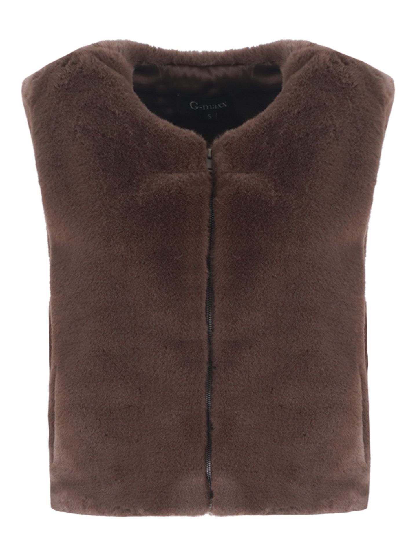 G-Maxx Vest Lalita Bruin 00082130-5800