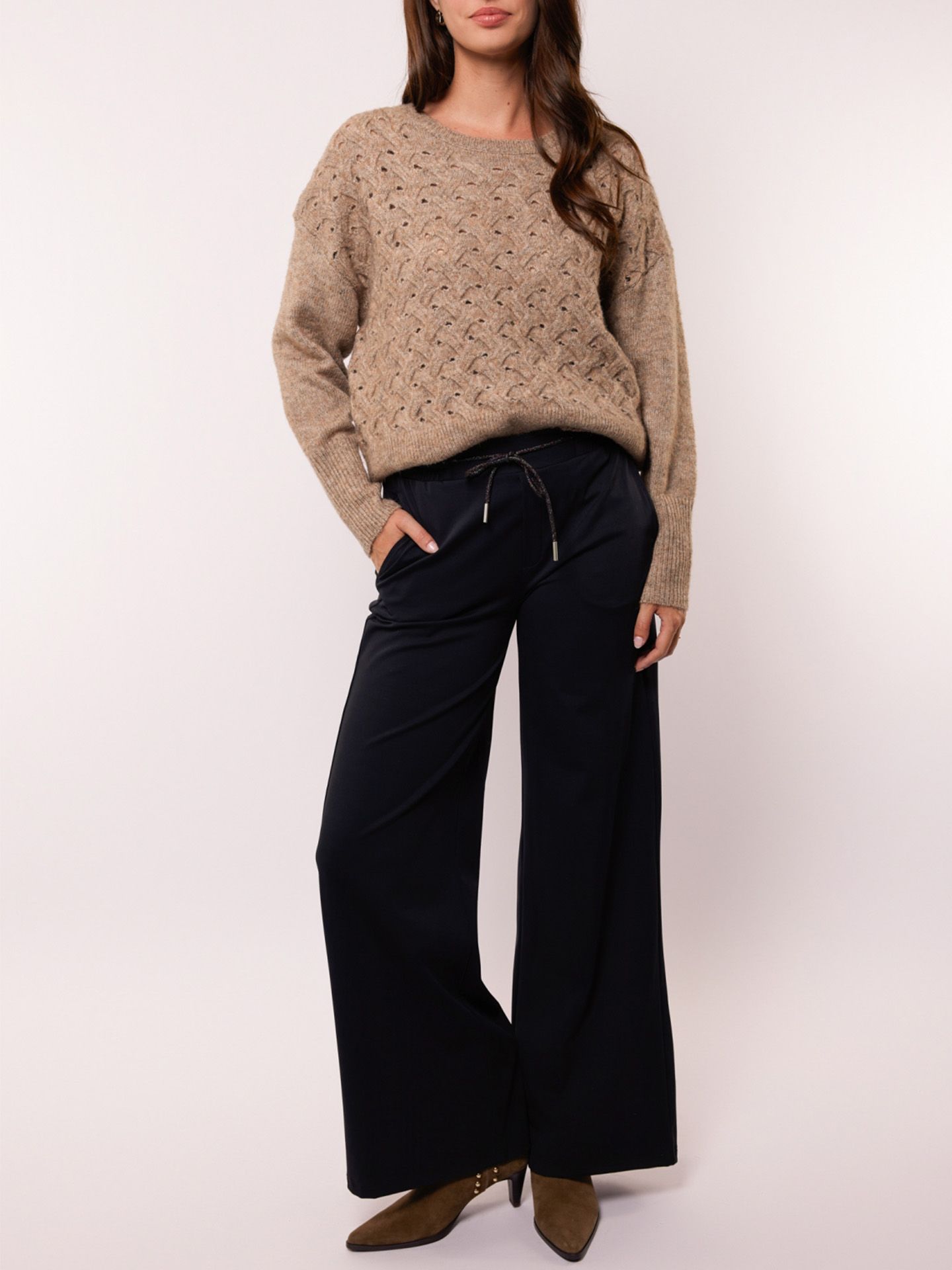 G-Maxx Pantalon Paola Zwart 00082132-7500