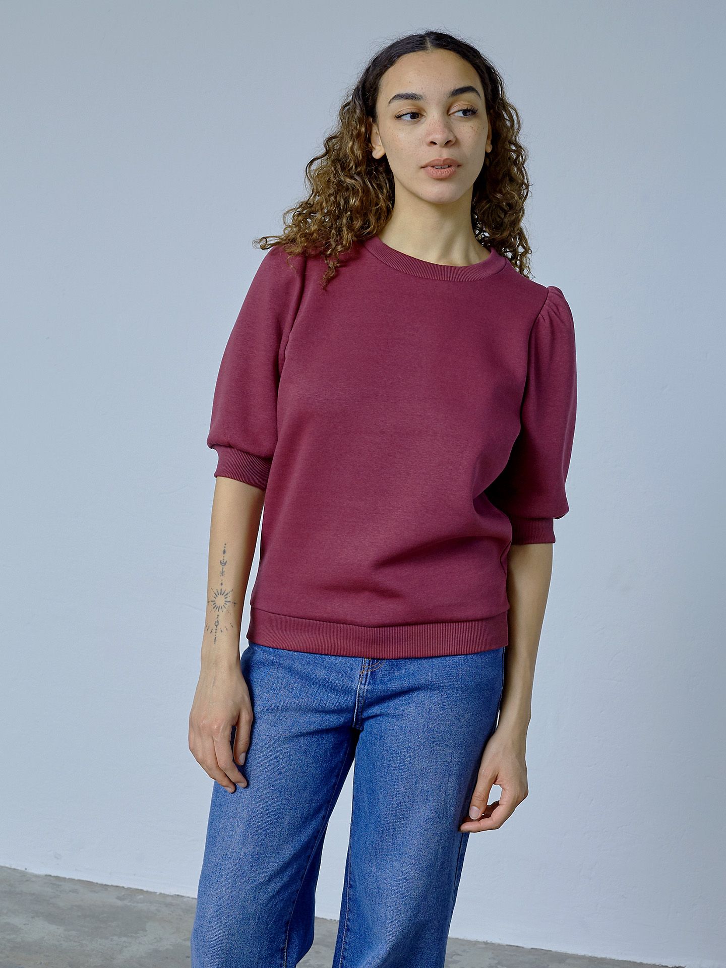 Sisters Point Sweater Puk Rood 00082154-3600